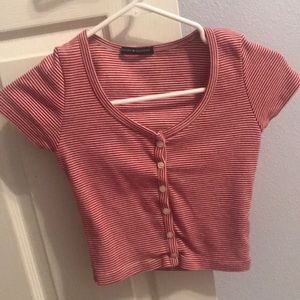 Brandy Melville stripped button up